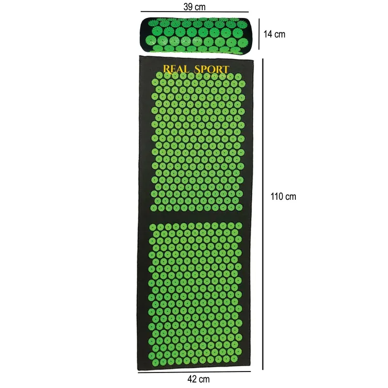 Extralink Acupressure Mat, Set with Pillow for Back Pain, Large XXL Akumata - Image 7
