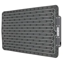 EXTRALINK ELEKTRYCZNA MATA GRZEWCZA SZARA 63X38 CM 400W - Obrázek 4