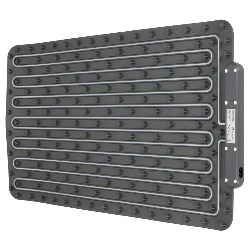 EXTRALINK ELEKTRYCZNA MATA GRZEWCZA SZARA 63X38 CM 400W - Obrázek 4