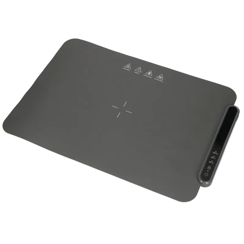 EXTRALINK ELEKTRYCZNA MATA GRZEWCZA SZARA 47X32 CM 250W - Image 3
