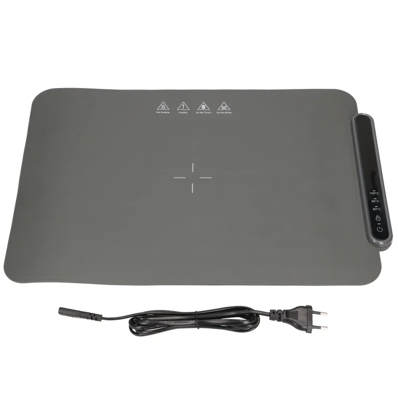 EXTRALINK ELEKTRYCZNA MATA GRZEWCZA SZARA 47X32 CM 250W - Image 5