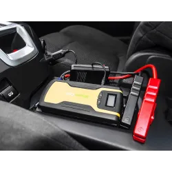 Green Cell CJS01 Powerbank, Araç Marş Destek + Klemalar, 11100 mAh, Li-Polymer, 5V 2.1A (USB)