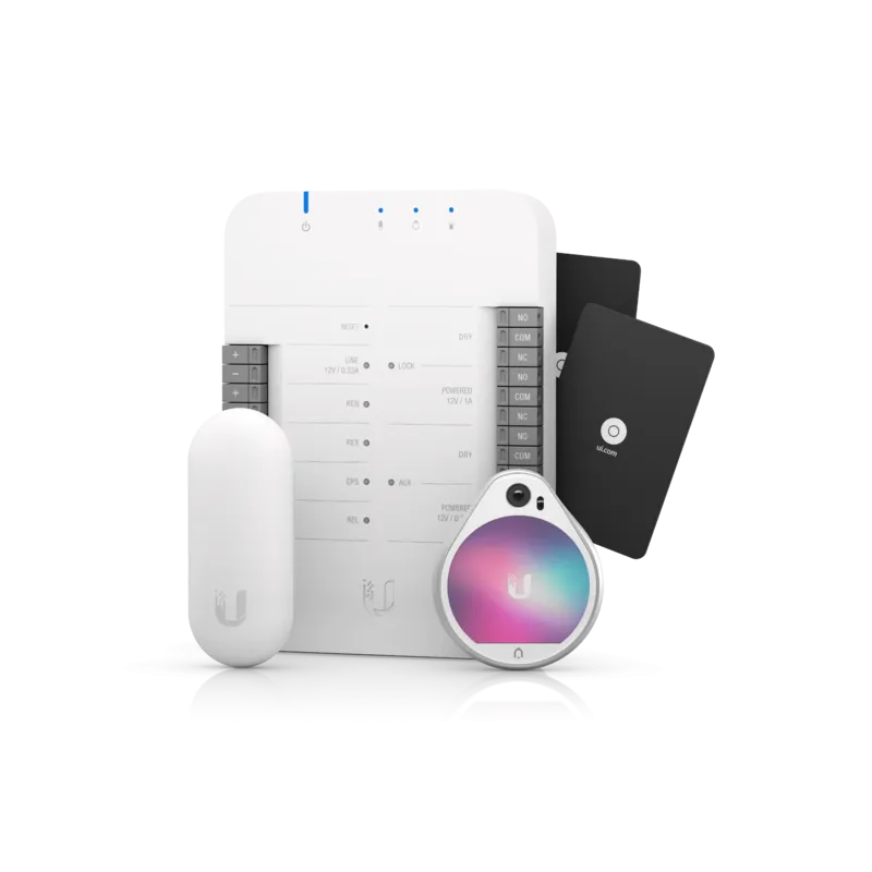 Ubiquiti UA-SK Başlangıç Kiti, UniFi Erişim Başlangıç Kiti, 1x UA-HUB + 1x UA-PRO + 1x UA-LITE + 1x UA-CARD