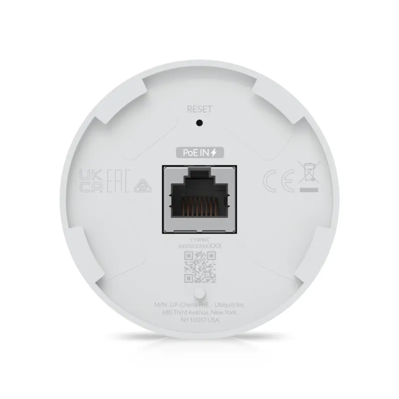 UBIQUITI UACC-CHIME-POE POE PLUG-AND-PLAY NOTIFICATION DEVICE FOR UNIFI DOORBELL OR DOOR ACCESS HUB