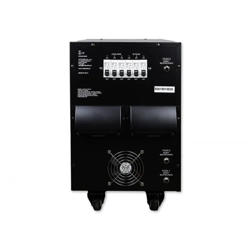 VOLT AVR PRO 25000 VA 3% 3F | Stabilizator napięcia | 25000VA, 3 fazy