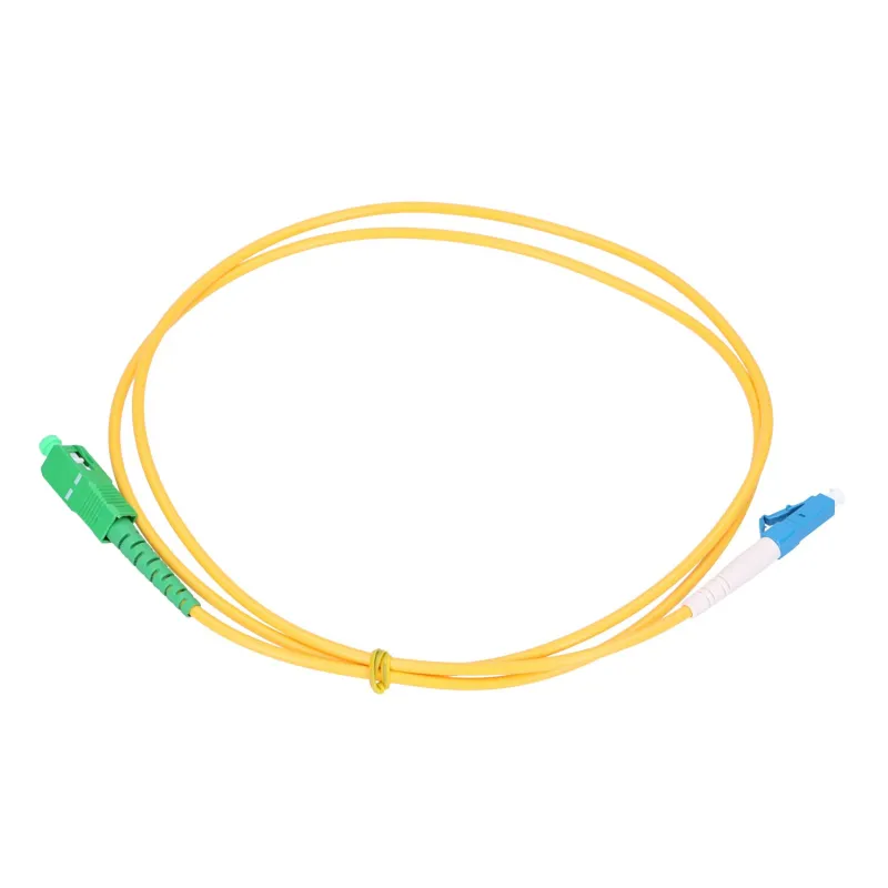 Cavo Patchcord Extralink SC/APC-LC/UPC, Monomodale, Simplex, G657A, 3mm, 1m