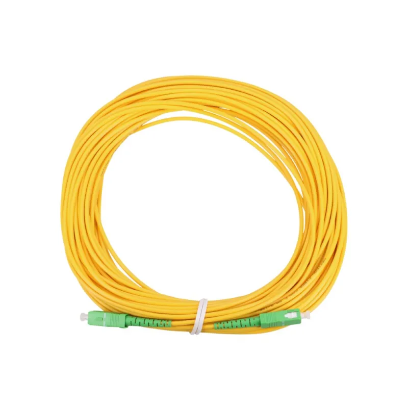 Patch cord Extralink SC/APC-SC/APC, Monomodo, Simplex, 3mm, 20m - Immagine 2