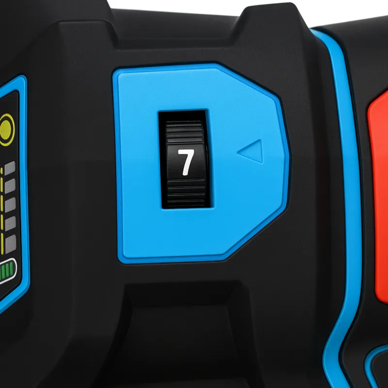 EXTRALINK POWERLINK AKUMULATOROWA SZLIFIERKA KĄTOWA AG803 Z RĄCZKA 8500RPM 2X4AH PWL-AG803