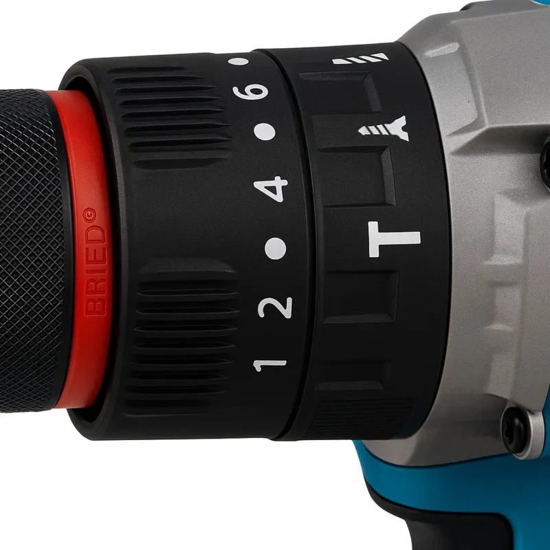 EXTRALINK POWERLINK AKUMULATOROWA WIERTARKO-WKRĘTARKA UDAR Z RĄCZKĄ PWL-06 13MM 20V 2X4AH