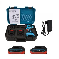 Powerlink by Extralink | Akumulatorowa wkrętarka | PWL-CD1003C 13mm 20V 2x1,5Ah