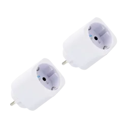 Shelly Plug M Gen3 x2 Białe | Inteligentne gniazdko |