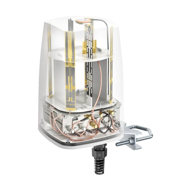 QuWireless QuSpot AX12S | 2x Antenne LTE + Wi-Fi + GPS + Bluetooth | für Teltonika RUTX12/RUTX14