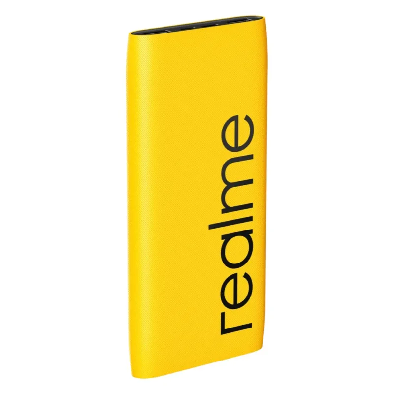 Повербанк Realme Power Bank 3i 10000mAh Желтый, Быстрая Зарядка 12W