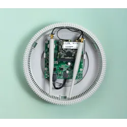 Корпус RF Elements StationBox InSpot, внутренний, крепление на стене или потолке, в комплекте 2x антенна 2,4ГГц, 2dBi MMCX