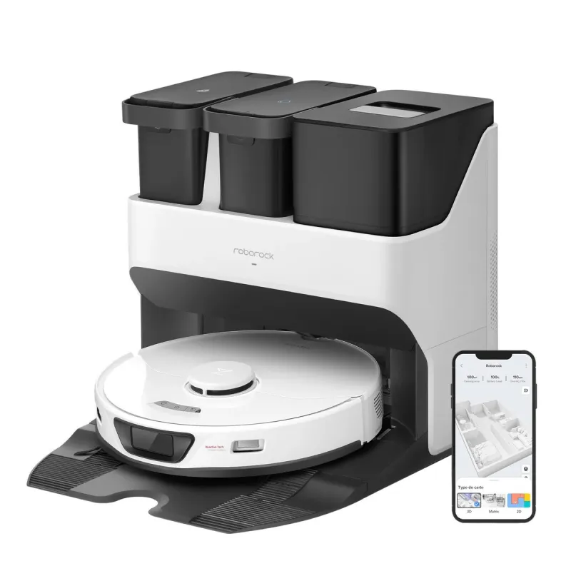 Roborock S7 Max Ultra Bianco | Aspirapolvere | Robot aspirapolvere