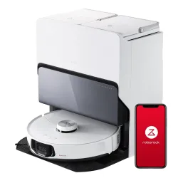 Roborock S8 MaxV Bianco | Aspirapolvere intelligente | Robot aspirapolvere