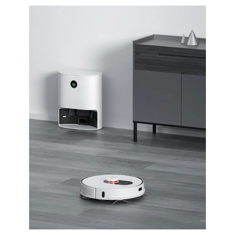 Roidmi Eve Plus | Aspirador robô | 2700 Pa, 5200 mAh, estaçao de ancoragem com depósito de 3L