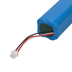 Batterie, Roidmi Eve/H30 H18650CH-4S2P wiederaufladbare Batterie, 5000mAh 14.4V 72Wh