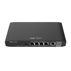 Ruijie Reyee RG-EG105G-P V2 | Router | 5x RJ45 1000Mb/s, 4x PoE+, 54W, 100 użytkowników, zarządzanie w chmurze