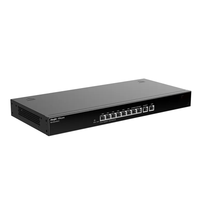 Router Ruijie Reyee RG-EG210G-E, 10x RJ45 1000Mb/s, 200 Uživatelů, Správa v Cloudu