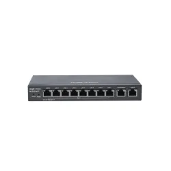 Router Ruijie Reyee RG-EG210G-P, 10x RJ45 1000Mb/s, 8x PoE+, 70W, 100 utenti, gestione cloud