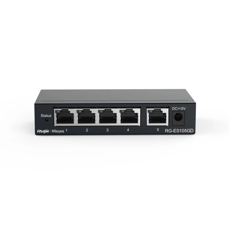 Ruijie Reyee RG-ES105GD | Přepínač | 5x RJ45 1000Mb/s, neřízený, desktopový