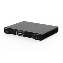 Switch Ruijie Reyee RG-NBS3100-8GT2SFP-P, 10x RJ45 1000Mb/s, 8x PoE+, 2x SFP, 125W, gestão na nuvem, Camada 2