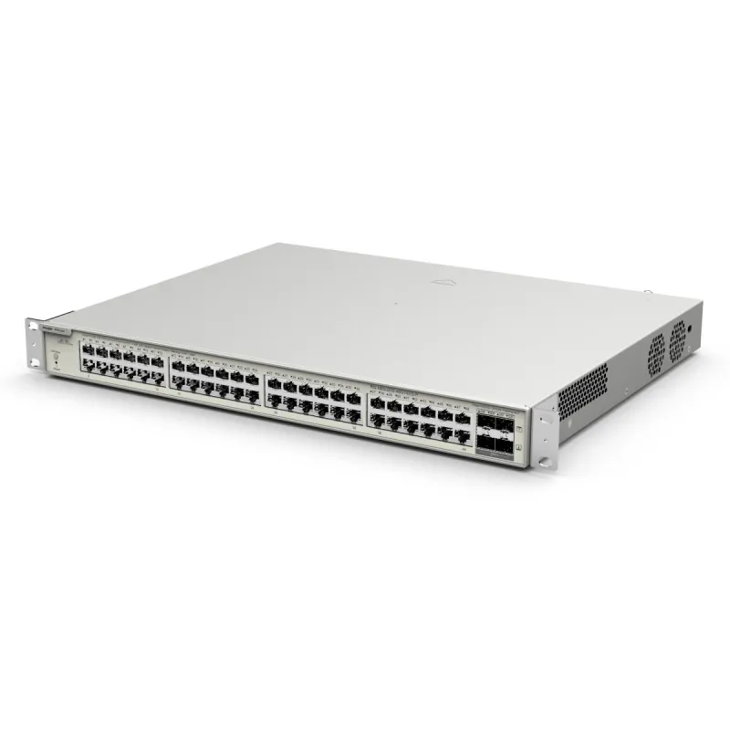 Switch Ruijie Reyee RG-NBS3200-48GT4XS-P, 48x RJ45 1000Mb/s, 4x 10G Uplink, 48x PoE+, 4x SFP+, 370W, Gestione Cloud, Layer 2