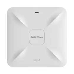 Přístupový bod Ruijie Reyee RG-RAP2260(G), Wi-Fi 6 AX1800, 2x RJ45 1000Mb/s, 100 klientů, montáž na strop