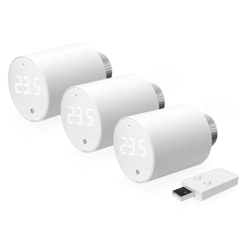 SHELLY BLU TRV 3-PACK 3 X BLU TRV + 1 X BLU GATEWAY GEN3