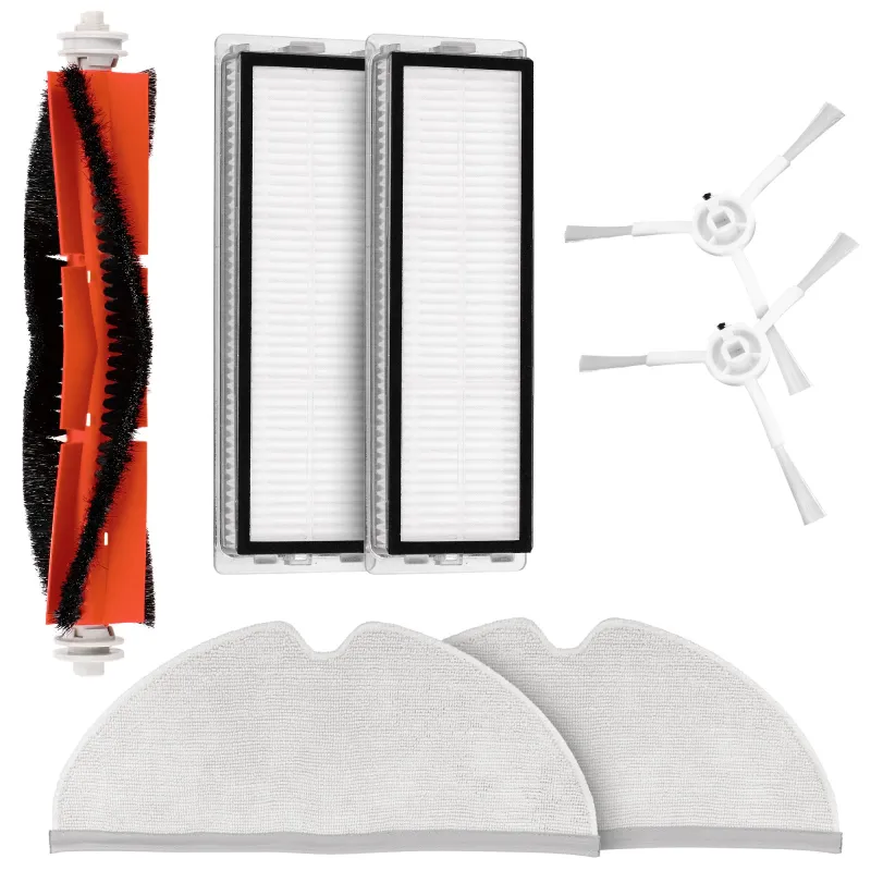 Conjunto de peças de reposição para aspiradores Xiaomi: escovas, rolos, filtros e mops para Mi Robot Vacuum Mop 2 Pro+ S10+ X10