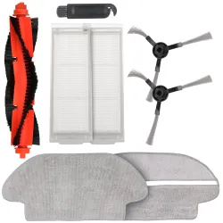 Zubehörset: Bürsten, Rollen, Filter, Mops für Xiaomi und Viomi Staubsauger, Mi Robot Vacuum Mop Pro, Viomi V2 V3 SE