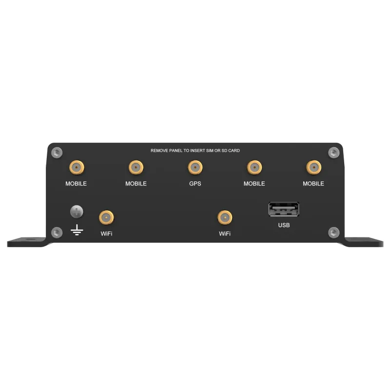 TELTONIKA ATRM50 5G TRANSPORT ROUTER, 4X M12 GIGABIT ETHERNET PORTS, WIFI, DUAL-SIM WITH ESIM, GPS