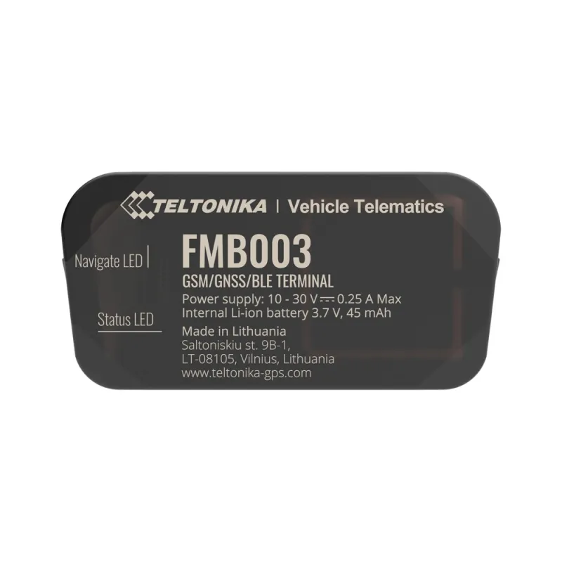 Teltonika FMB003 | GPS Tracker | OBDII Port, GNSS, GSM, Bluetooth 4.0