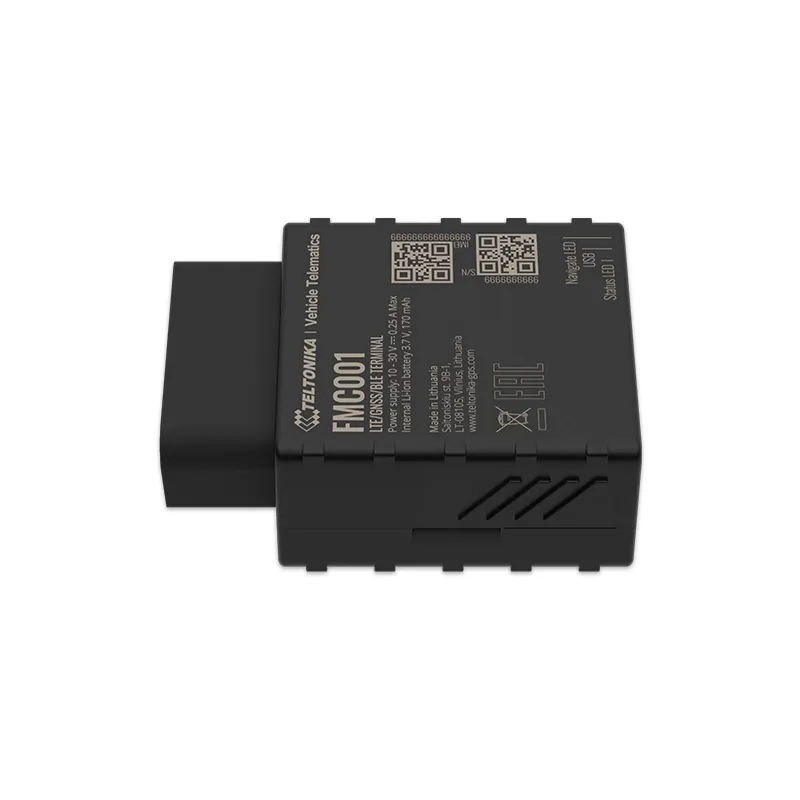 GPS-трекер Teltonika FMC001, разъем OBDII, Plug and Play, GPS, LTE Cat.1, Bluetooth LE