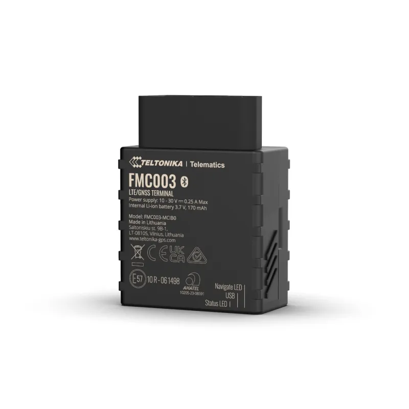 Teltonika FMC003 | Rastreador GPS | LTE(CaT1)/2G(GSM/GPRS)/GNSS/BT