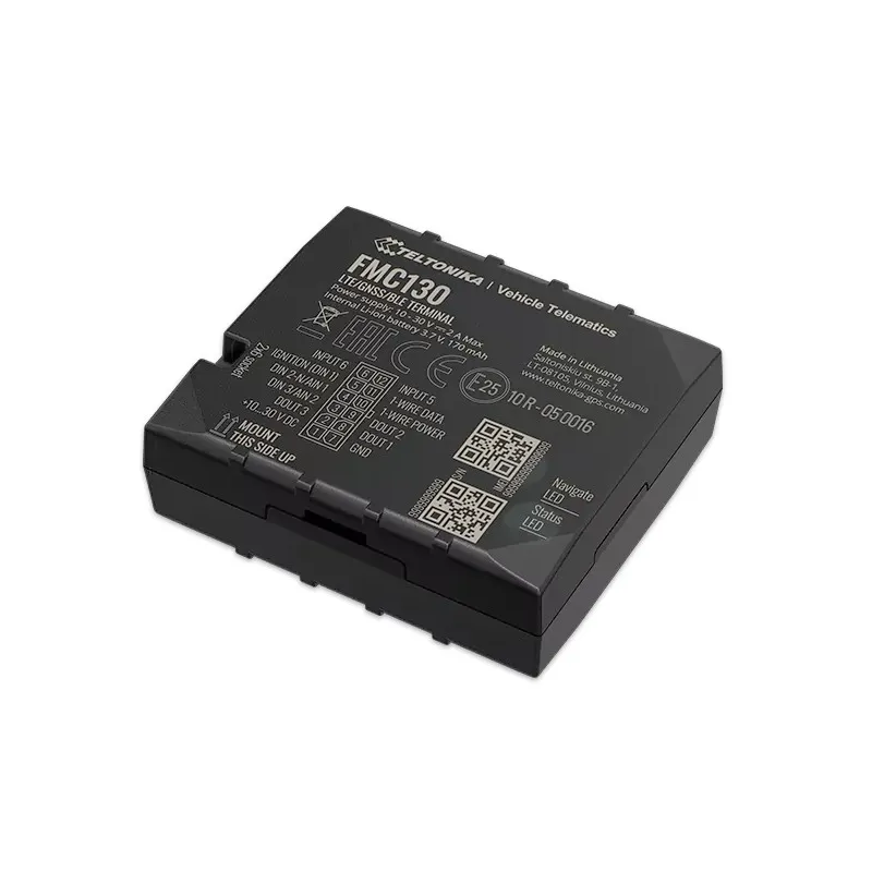 Продвинутый LTE-Маршрутизатор Teltonika FMC130, LTE Cat 1, UMTS, GSM, GPS, GLONASS, GALILEO, BEIDOU, QZSS, AGPS