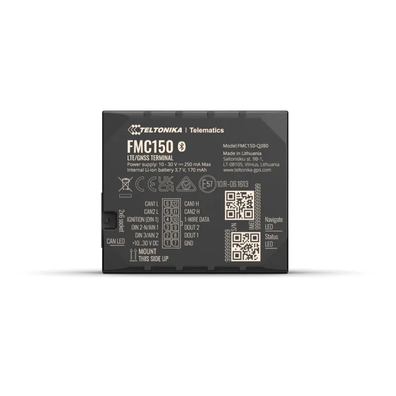 Teltonika FMC150 | Lokalizator GPS | LTE Cat 1/GSM/GPRS/GNSS/BT