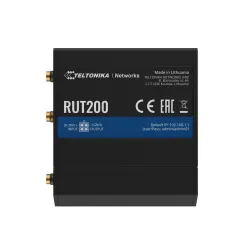 Teltonika RUT200 | Przemysłowy Router LTE | 4G/LTE Cat.4, 2x LAN 100Mb/s WiFi 2,4GHz, RMS