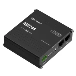Teltonika RUT206 | Industrial LTE Router | 4G/LTE Cat.4, 2x LAN 100Mb/s WiFi 2.4GHz, RMS