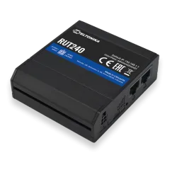 Endüstriyel LTE Router Teltonika RUT240, Cat.4, 2x LAN 100Mb/s WiFi 2.4GHz, RUT240 0DE000