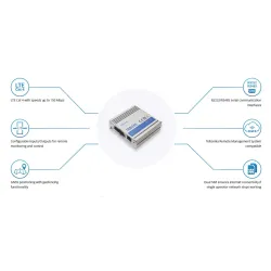 Gateway, router LTE Teltonika TRB245, Cat 4, LTE, RS232/RS485, GPS
