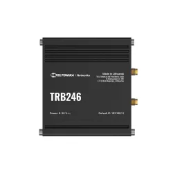 Teltonika TRB246 | Enrutador industrial, puerta de enlace IoT LTE | Cat 4, 1x RJ45 100Mb/s, IP30
