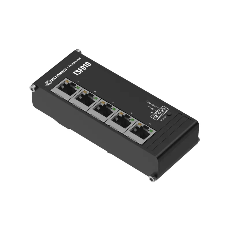 Teltonika TSF010 | Conmutador | 5x RJ45 100Mbps, IP30