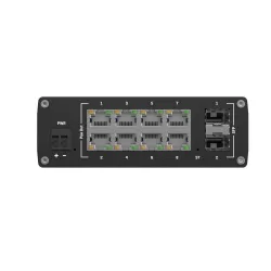 Коммутатор Teltonika TSW202, 8x RJ45 1000Mb/s, 2x SFP, 2-pin DC, управляемый L2