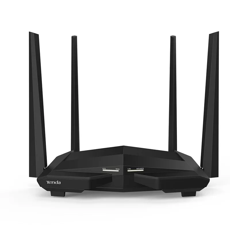 Router WiFi Tenda AC10U, AC1200 Doppia Banda, 4x RJ45 1000Mb/s, 1x USB