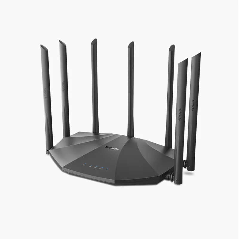 Roteador WiFi Tenda AC23, AC2100, MU-MIMO, Banda Dupla, 4x RJ45 1000Mb/s