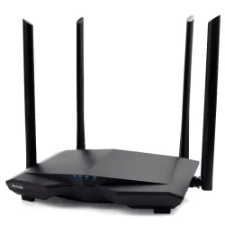 Tenda AC6 WiFi Router, AC1200 Çift Bant, 3x RJ45 100Mb/s