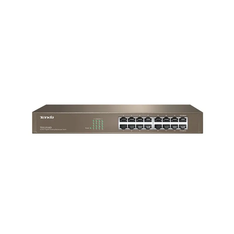 Switch Tenda TEG1016D, 16x RJ45 1000Mb/s