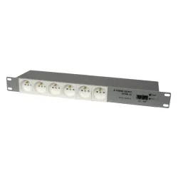 Tinycontrol 6G10A V2 White | Power strip | IP, Rack 19'', 6x AC 230V socket